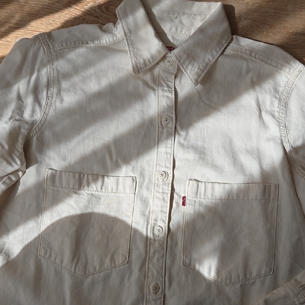 LEVI'S Classic One Pocket Standard Fit Shirt Sz S - Picture 3 of 7